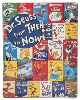 Dr. Seuss Signed "From Then to Now" Book - A Catalog of Nearly His Complete Works (JSA)